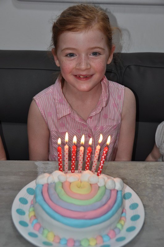 Isabelle turns 7!