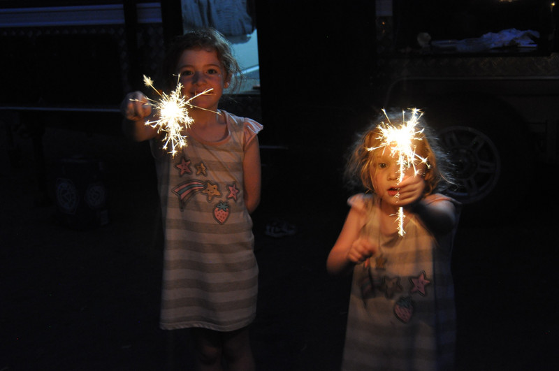 Birthday sparklers