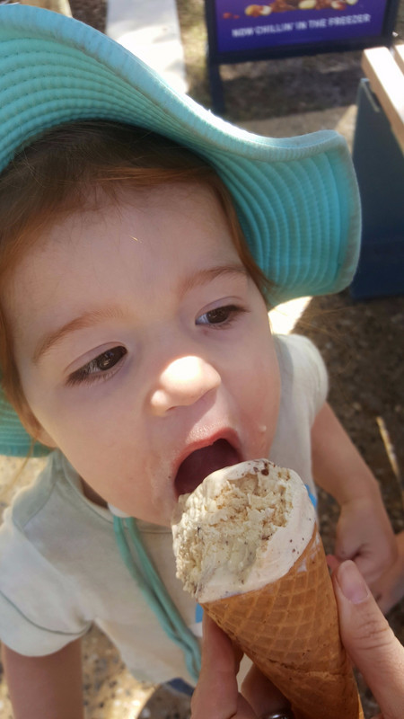 Yummy ice cream at Busselton 