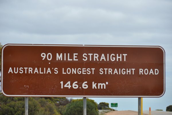 Australia's Longest Straight Road