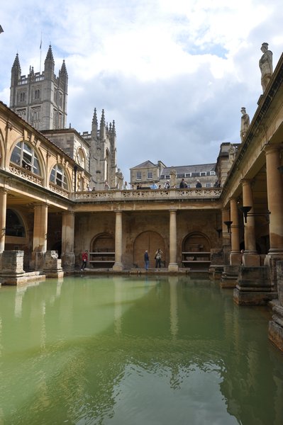 Looking back at the Great Bath
