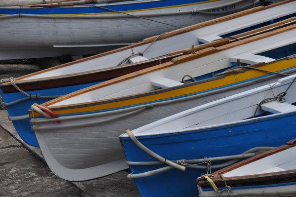 Boats for hire at Capri