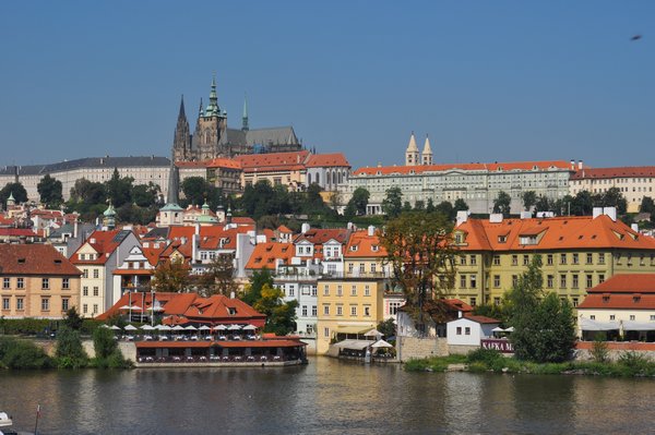 Beautiful castle in Prague