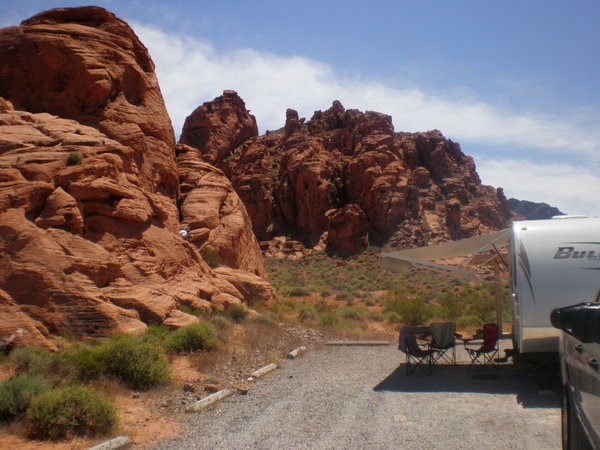 Camper at Valley of Fire