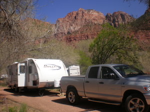 Watchman Campground in Zion