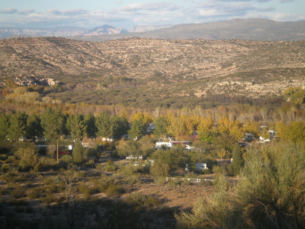 View of campground