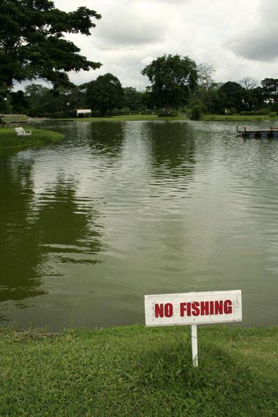 no fishin