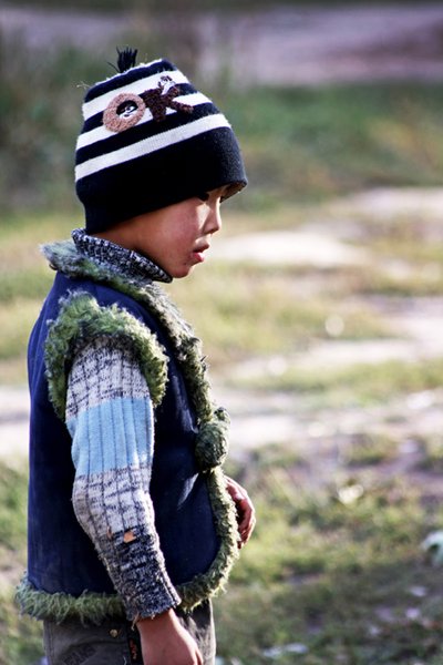 Cute Kyrgyz Kid
