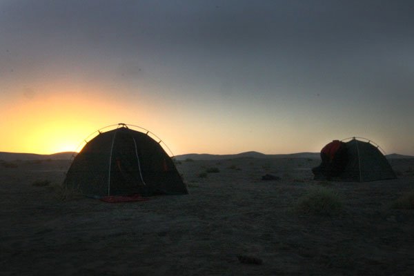 Tents at Dawn