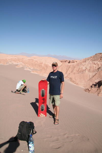 Sand Boarding in Chile....