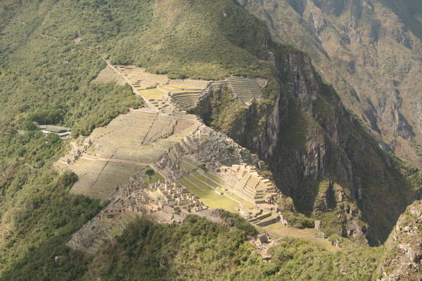 Machu Picchu from above