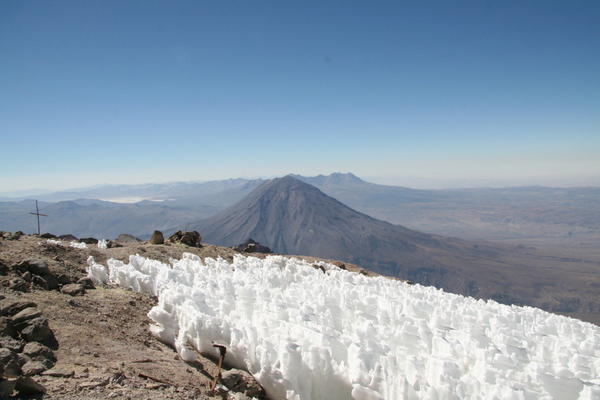 Mt. Chichani, Peru.