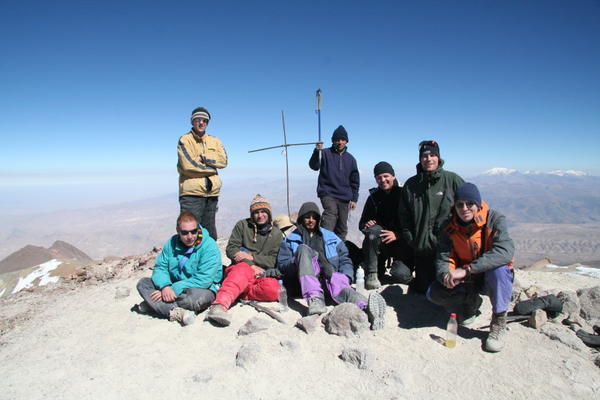 Summit of Chichani, 6081M.