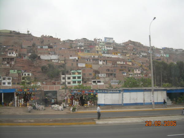 Entering Lima City
