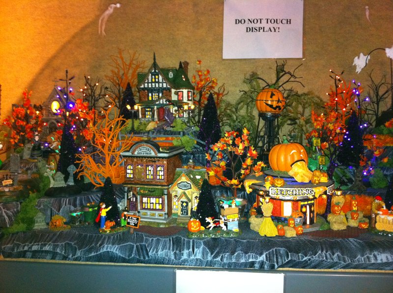 Halloween Town decorations