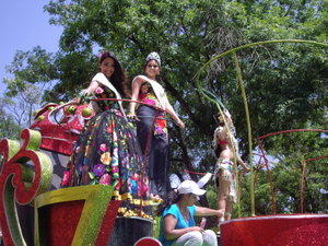 Easter Sanday parade in San Cristobal