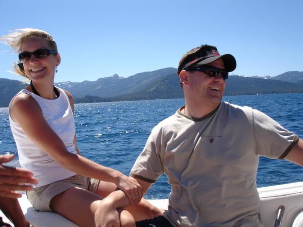 Boating in Tahoe