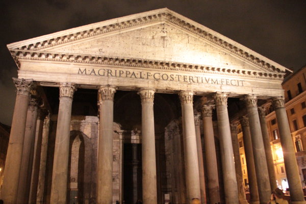Pantheon at Night