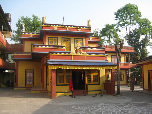 Buddhist Temple at Tash Ling Tibetan Village