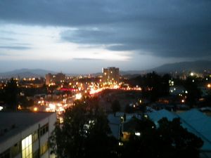 Addis at night