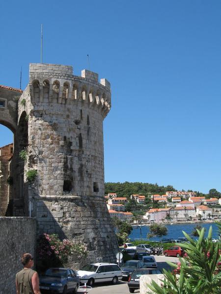 Tower at Korčula town
