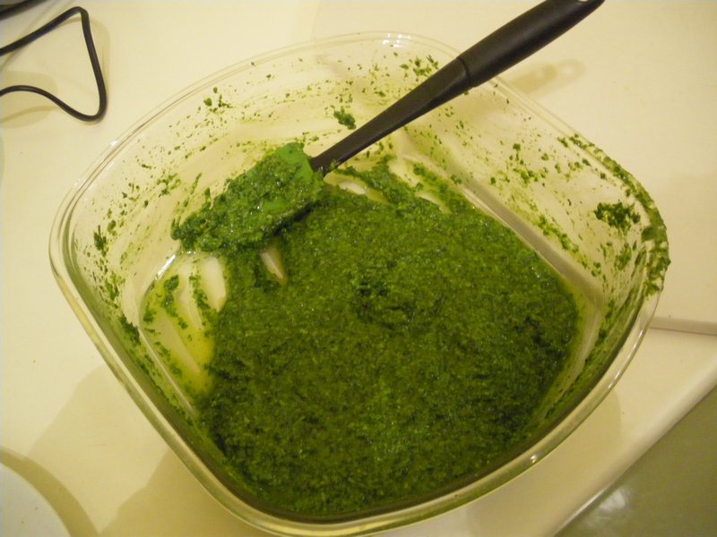 First home cooked Pesto