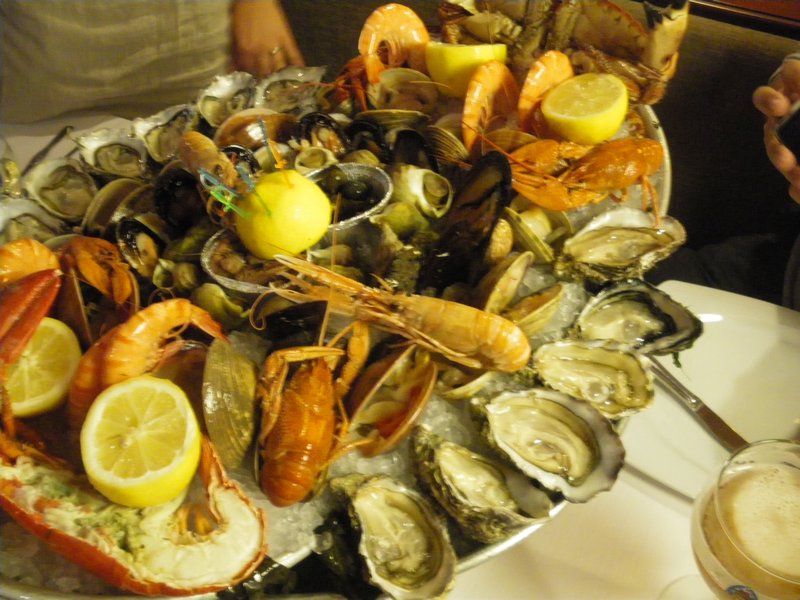 Shellfish Feast in Nice