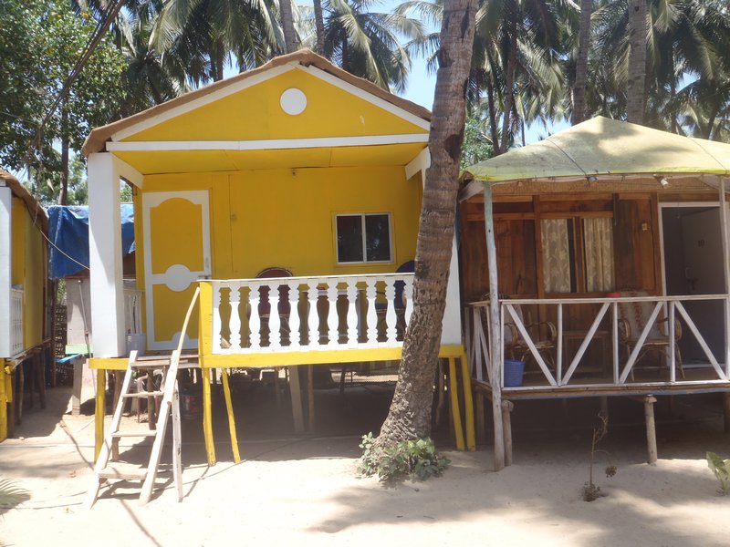 Our beach hut 