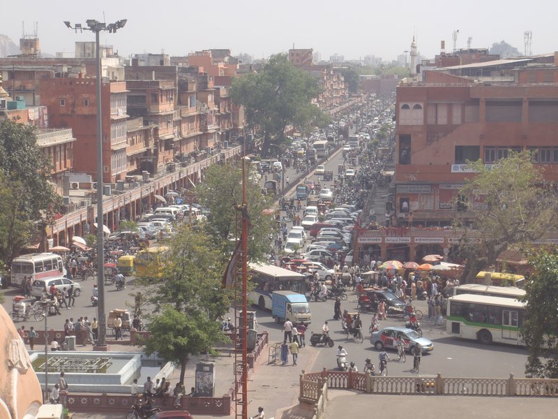 Busy Jaipur street