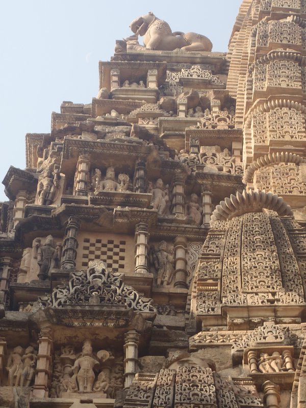 All the temples have amazing carvings on top