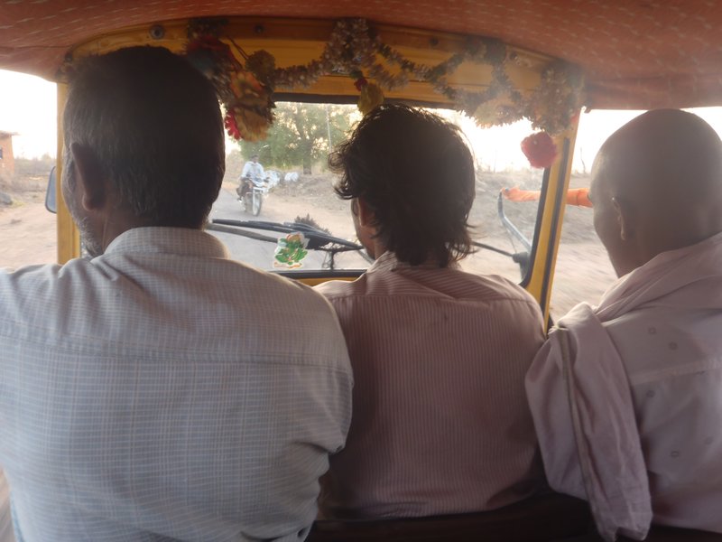 Our crammed tuk tuk front