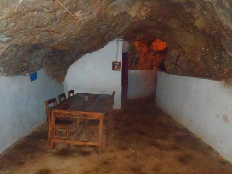 Underground cave office 