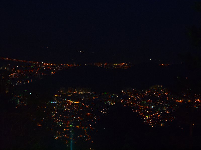 penang hill at night