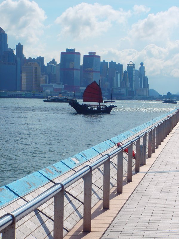 View of hongkong island