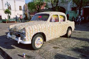 Car with Ceramic Tiles at Alhondiga