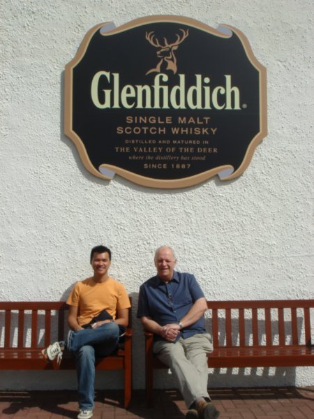 Glenfiddich whisky tour