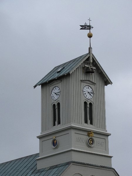 Reykjavik:  church steeple
