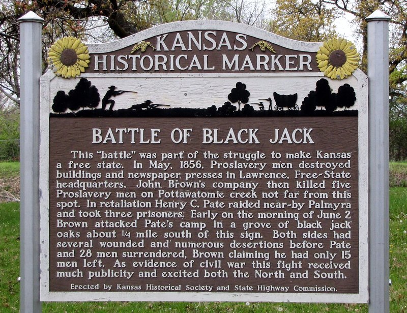 OT44 Ap26 historical marker for Battle of Black Jack