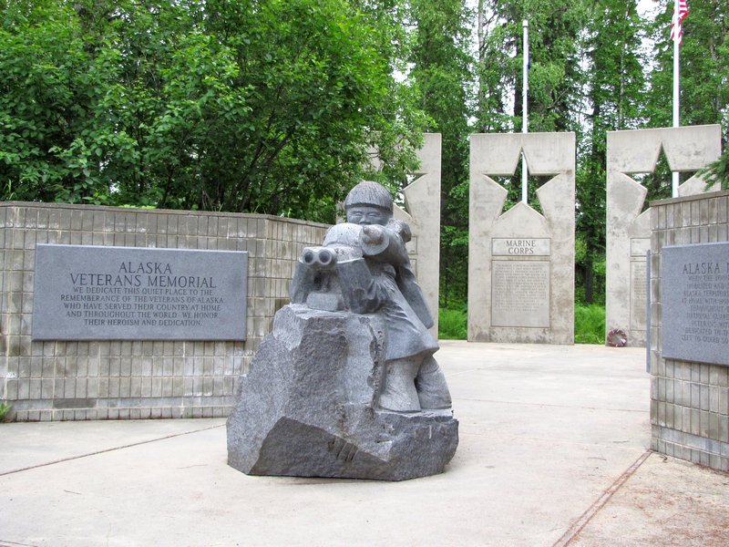 AK1 June26 Alaskan Veterans' Memorial