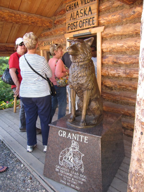 AK8 July6 Granite--4 time lead dog winner of Iditarod