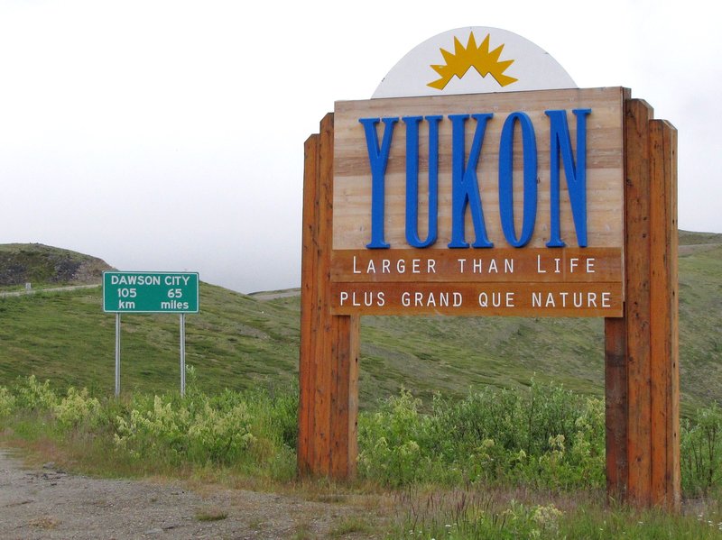 AK13 July13 Entering the Yukon