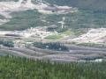 AK3 July15 Tailings from top of Dome Mountain