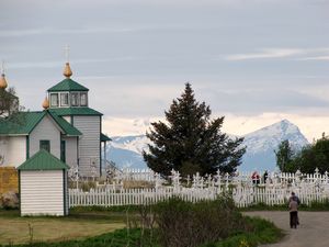 79 June16 Old Russian Orthodox Church, Holy Transfiguration of Our Lord, in Ninilchik, Alaska