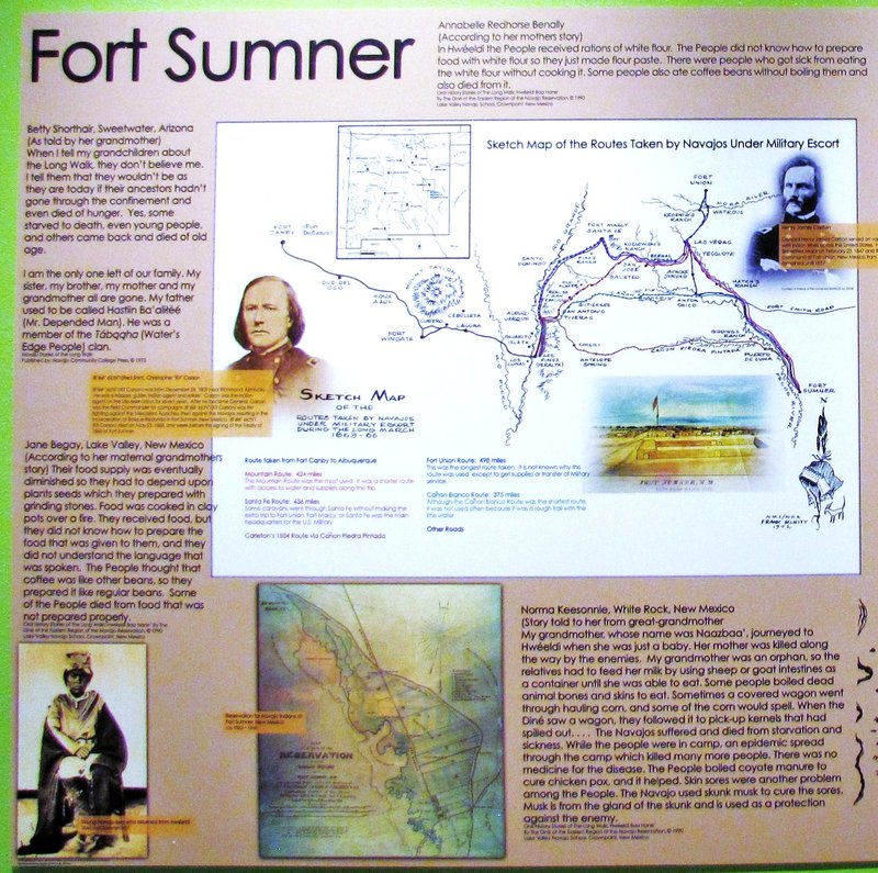512-22 Map of the Long Walk from Fort Sumter