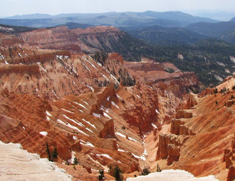 512-143 View from Overlook at Cedar Breaks National Monument (B)