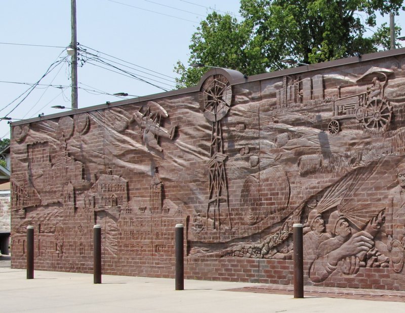 612-73 Concordia brick mural panel 4