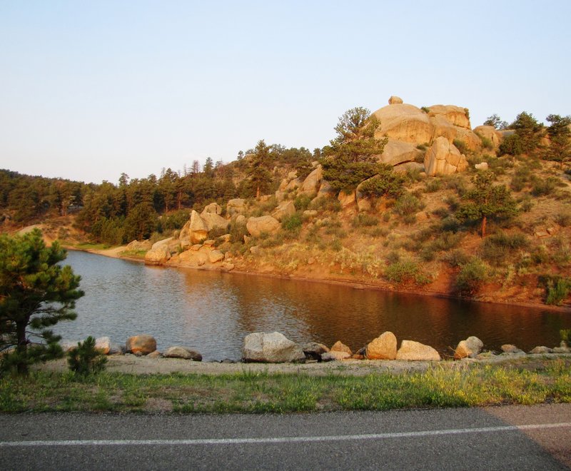 612-67 Sunrise at Curt Gowdy SP, Wyoming