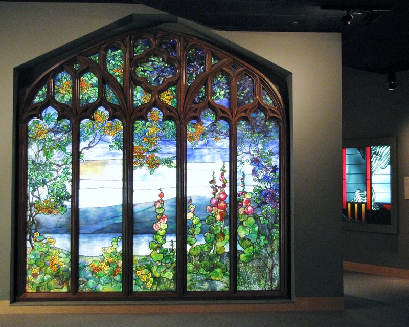 912-159 Tiffany window and early 20th century glass
