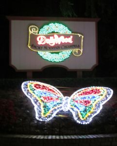 1212-35 The butterfly motif is seen throughout the park