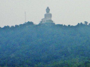 1304-89 View of Big Buddha Temple from Chalong Temple